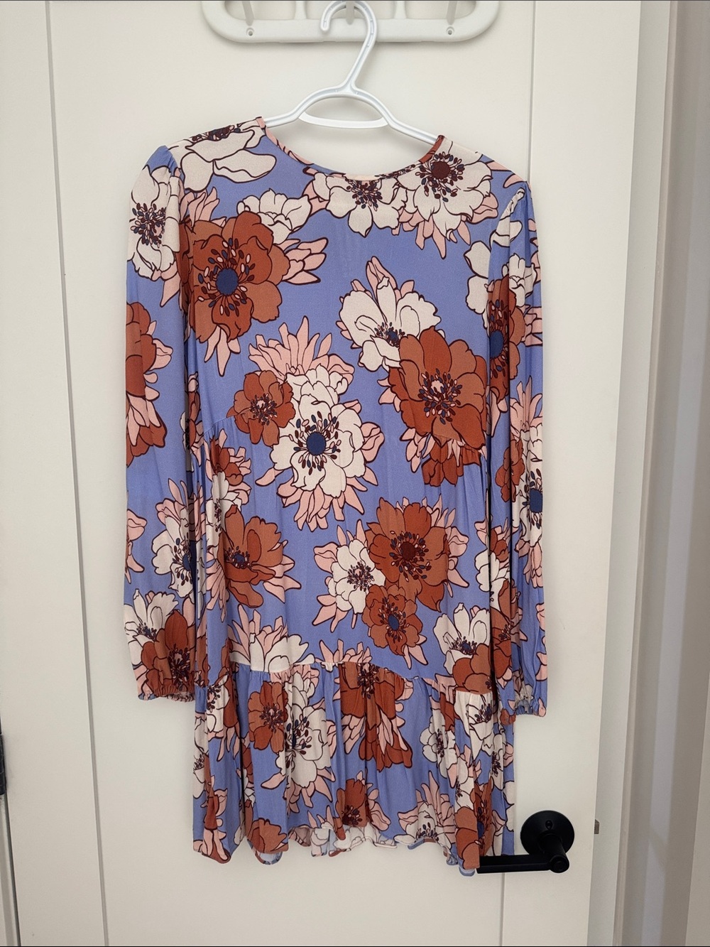 Wilfred Women's Floral Long-Sleeve Dress